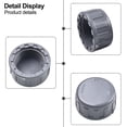 thumbnail image 4 of 2pcs Pipe PVC Threaded Cap Round Female Thread Hose Connector with Rubber Seals, 4 of 9