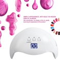thumbnail image 1 of Útil lámpara de uñas LED UV de 48 W, secador de esmalte de uñas en gel, herramienta de manicura de curado (enchufe de EE. UU.), 1 of 14