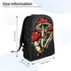 thumbnail image 4 of Fotbe Red Mushrooms Mochila de Viaje para Laptop, Mochila Ejecutiva Delgada y Resistente 15.6", 4 of 8