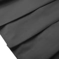 thumbnail image 5 of Pleated Skirts for Women, Skorts High Waisted A-Line Midi Skirts Solid Color Knee Length Skirt Pleated Skirt Women Gray 4XL, 5 of 9
