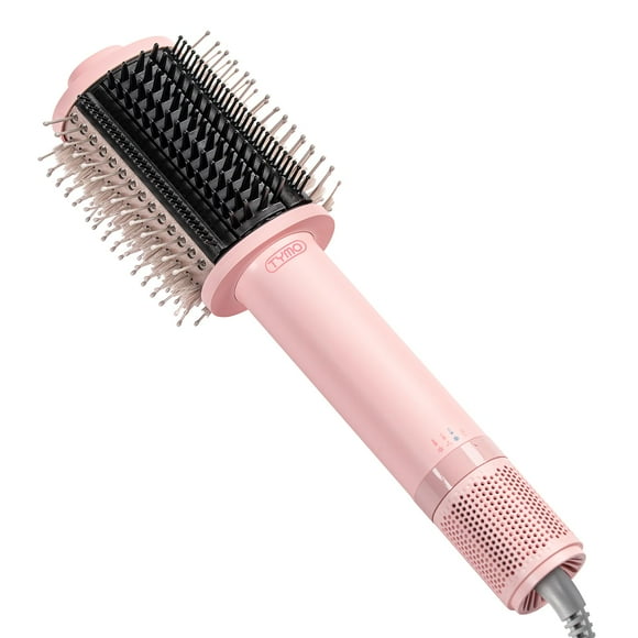 TYMO 3.0 Hair Dryer Brush Volumizer - Fast Drying Blow Dryer Brush and Smoothing Comb in One for Quick Easy Salon Blowout, Hot Air Styler Heated Round Brush Compact & Li