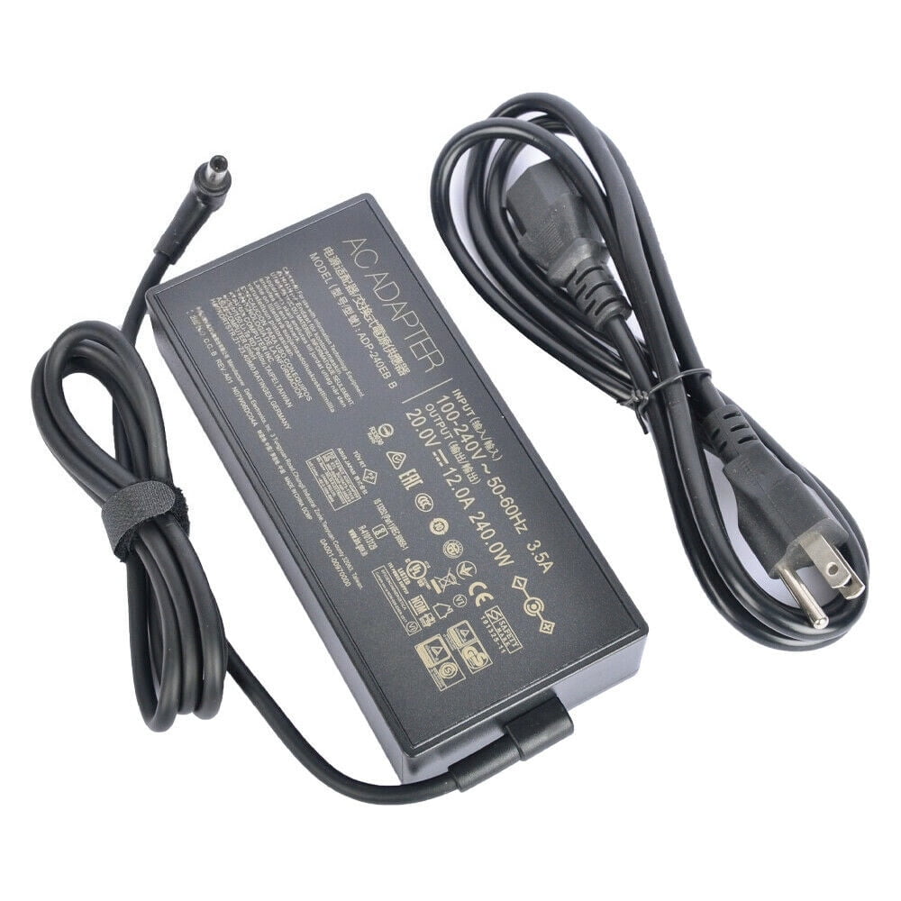 240W 20V 12A Laptop Charger for ASUS ROG Zephyrus M16 GU603HR GU603HM 6.0*3.7mm AC Adapter