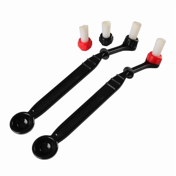 Coffee Machine Cleaning Brush Set, Long Handle Cleaning Brush, Spoon and Brush Dual Use, Coffee Cleaning Brush with Spoon and Fragments, Removable Brush Head for Coffee Grinder and Espresso Cleaning
