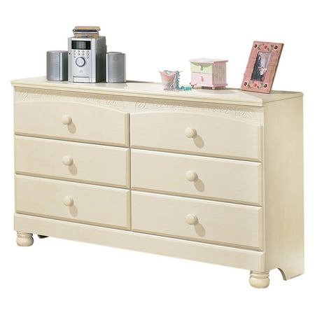 UPC 024052213218 product image for Signature Design by Ashley Cottage Retreat 6 Drawer Dresser with Mirror | upcitemdb.com