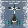 thumbnail image 6 of XJD 5-in-1 Toddler Bike for 1-4 Years Old Boys Girls Tricycles for Toddlers Kids Trikes for Balance Training Baby Bike Infant Trike, 6 of 10