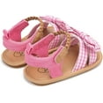 thumbnail image 5 of Baby Boys Girls 2 Straps Summer Dress Sandals Infant Shoes Soft Sole Breathable First Walker Newborn Shoes, 5 of 6