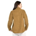 thumbnail image 2 of Women's G-III 4Her by Carl Banks  Brown Dallas Cowboys Re-Match Corduroy Full-Snap Shacket, 2 of 2