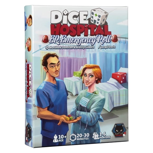 Juego de mesa Alley Cat Games Dice Hospital Emergency Roll