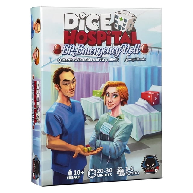 Juego de mesa Alley Cat Games Dice Hospital Emergency Roll