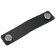 thumbnail image 5 of Tiradores de cajón de cuero PU anticolisión resistente al desgaste europeo exquisito moderno Simple manija del gabinete negro, 5 of 5