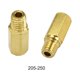 thumbnail image 3 of Kenally Paquete de 10 carburador de motocicleta Jet M5x0.8 rosca motocicleta Carb cobre Jets reemplazo de mantenimiento para OKO/KOSO/PE/PWK Herramientas y ferretería tipo 16 Kenally TO008891-16, 3 of 6