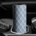 thumbnail image 3 of 20oz Blue Geometric Striped Pattern Skinny Tumblers Stainless Steel Tumbler with Lid and Straw,Vacuum Insulated Double Wall Travel Tumbler Cups with Cleaning Brush for Coffee,Tea, 3 of 6