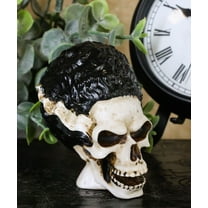 Halloween Macabre Mrs Frankenstein The Bride Skull Mini Figurine Zombie Gothic