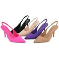 thumbnail image 6 of Journee Collection Womens Elenney Tru Comfort Foam Mid Heel Pointed Toe Pumps, 6 of 7