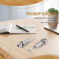 thumbnail image 4 of 10PCS Guitar Pickup Endpin Output Jack Nickel Strap Lock Chrome, 4 of 5