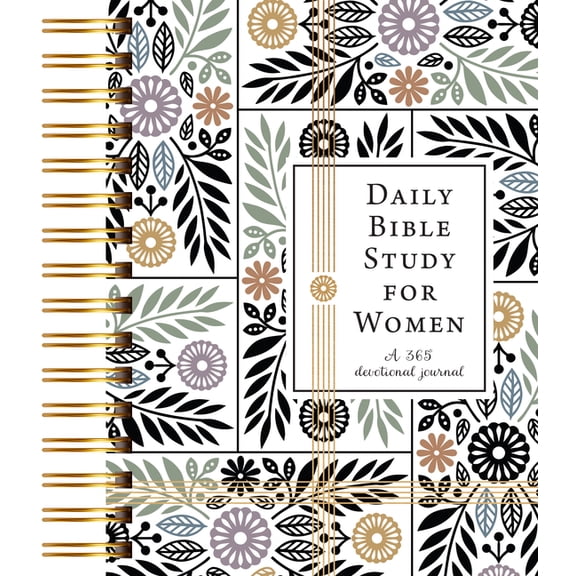 Daily Bible Study for Women: A 365 Devotional Journal, (Spiral-Bound)