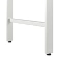 thumbnail image 4 of Hustle 2 Person Desk with Low Storage Cabinet in Platinum Gray - Engineered Wood, 4 of 9