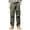 Army Green, variant on Mens Casual Pants for Men, Straight Cut, Multi-Pocket, Outdoor Sports, Polyester, 1 PC