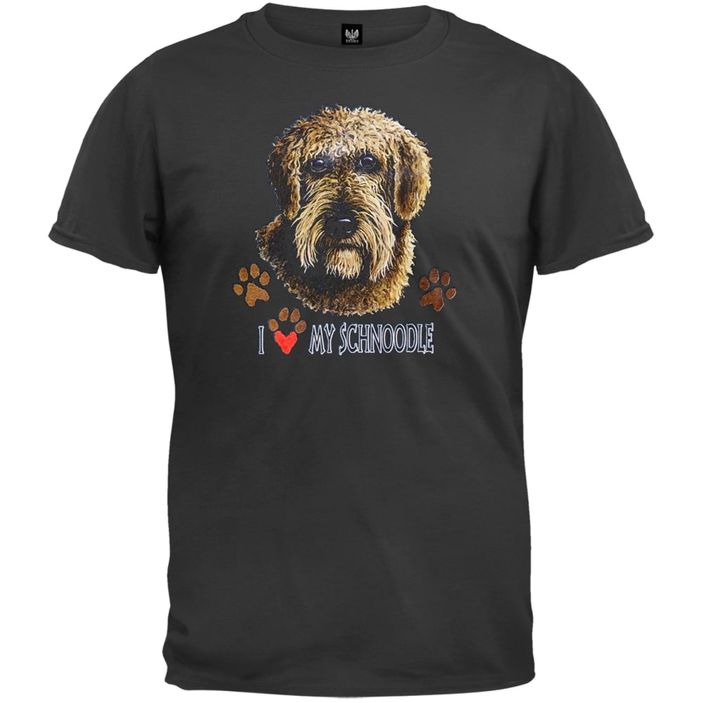 Seewhite Schnoodle Tshirt Design Pet My Schnoodle T Shirt