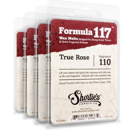 True Rose Wax Melts Bulk Pack - Highly Scented   Essential & Natural Oils - Shortie's Candle Company