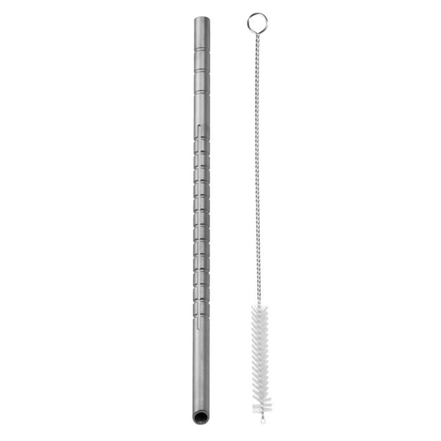 Pure Titanium Straw Sturdy Durable Drinking Straw for Beverages
