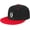 Red, variant on Nation of Islam Flag Baseball Hat Adjustable Washable Adult Flat Brim Hip Hop Hat White