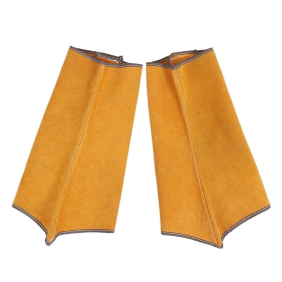 Welding Leather Long Shoes Boots Welder Foot Cover Wear Insulation Safety Work Shoes Welder Foot Cover Wear Insulation ,Easy to Wear