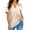 Beige, variant on Women Summer Tops Women Short Sleeve Shirts V Neck Summer Tops Casual Work Basic Tees Cute Womens Tees Long Sleeve Tee Shirt Tights Ladies Baseball Shirts for Short Thermal for Blue M