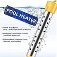 thumbnail image 4 of NETSENG 1500w Pool Heater, Above Ground Pool Heater Immersion Water Heater, Inflatable Pool Heater, Portable Durable Safety Protection Rapid Heating Bathtub, 4 of 4
