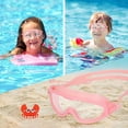 thumbnail image 5 of 1 Uds gafas de natación gran angular, protección UV transparente antivaho impermeable visión ajustable de 180 grados oso de fresa Electrónica, 5 of 5