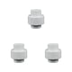thumbnail image 5 of Eigraketly Conector de unión de tubería de PVC para acuario de Hotel en casa, repuesto de interfaz roscada de riego, conectores iguales de agua, Type1 NO1, 5 of 6