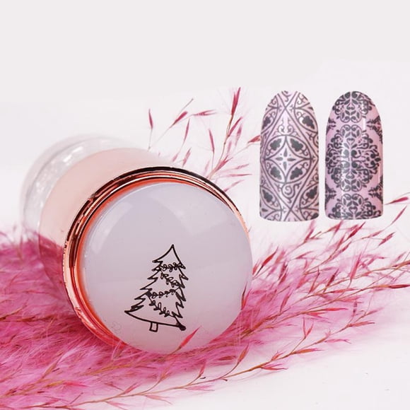 Estampador de Uñas Salvador de Silicona Doble Cabeza Oro