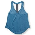 thumbnail image 2 of Aeropostale Womens Burnout Active Tank Top, Blue, Juniors, Small, 2 of 2