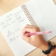 thumbnail image 6 of Pink Mechanical Pencil For Posture Correction, Mohdy Plastic Pencil Curler, Millimeter Thick Automatic Pencil With Comfortable Grip Suitable For Writing Pencil Can Be Filled With Thick Pencils, 6 of 6