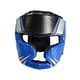 thumbnail image 5 of Protector de cabeza para boxeo, protector facial acolchado transpirable de cobertura completa para Sparring, Taekwondo, artes marciales, Sanda Azul L, 5 of 9