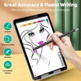 thumbnail image 2 of Stylus Pens for Touch Screens, 5 Pack Stylus Pen for iPad iPhone Android Chromebook Tablets and More Capacitive Touchscreen Devices High Sensitivity & Precision No Scratches Rubber Tips Stylist, 2 of 7