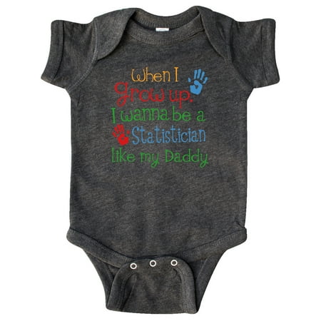 

Inktastic Statistician Like my Daddy Gift Baby Boy or Baby Girl Bodysuit