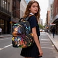 thumbnail image 3 of Uorisanigo Inked Baseball Kids Backpack for Teens Boys 5-16, Large Capacity Lightweight Schoolbag for Elementary School with Adjustable Shoulder Straps for Travel, 3 of 7