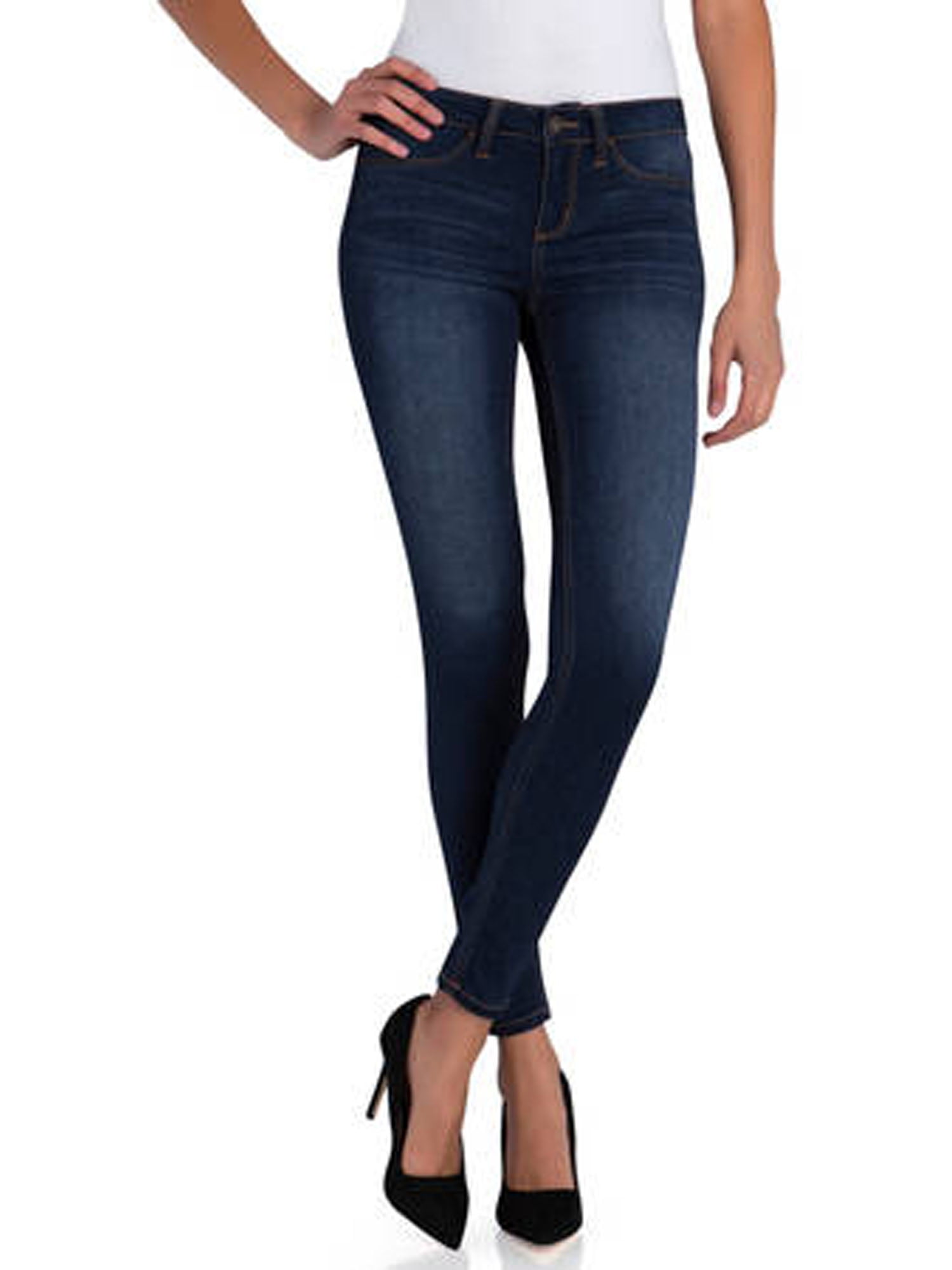 Jordache Jordache Women S Mid Rise Skinny Jean