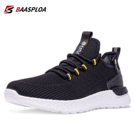 

Baasploa Men s Lightweight Comfortable Running Shoes Breathable Knit Sneakers