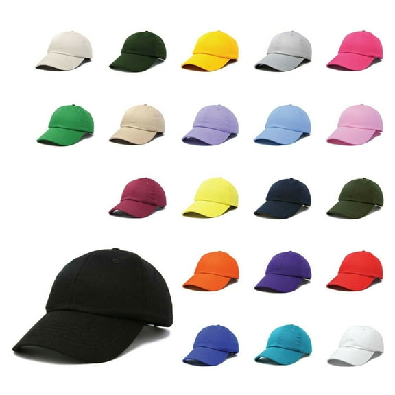 Vintage Washed Distressed Cotton Dad Hat Baseball Cap Adjustable Polo Trucker Unisex Style Headwear