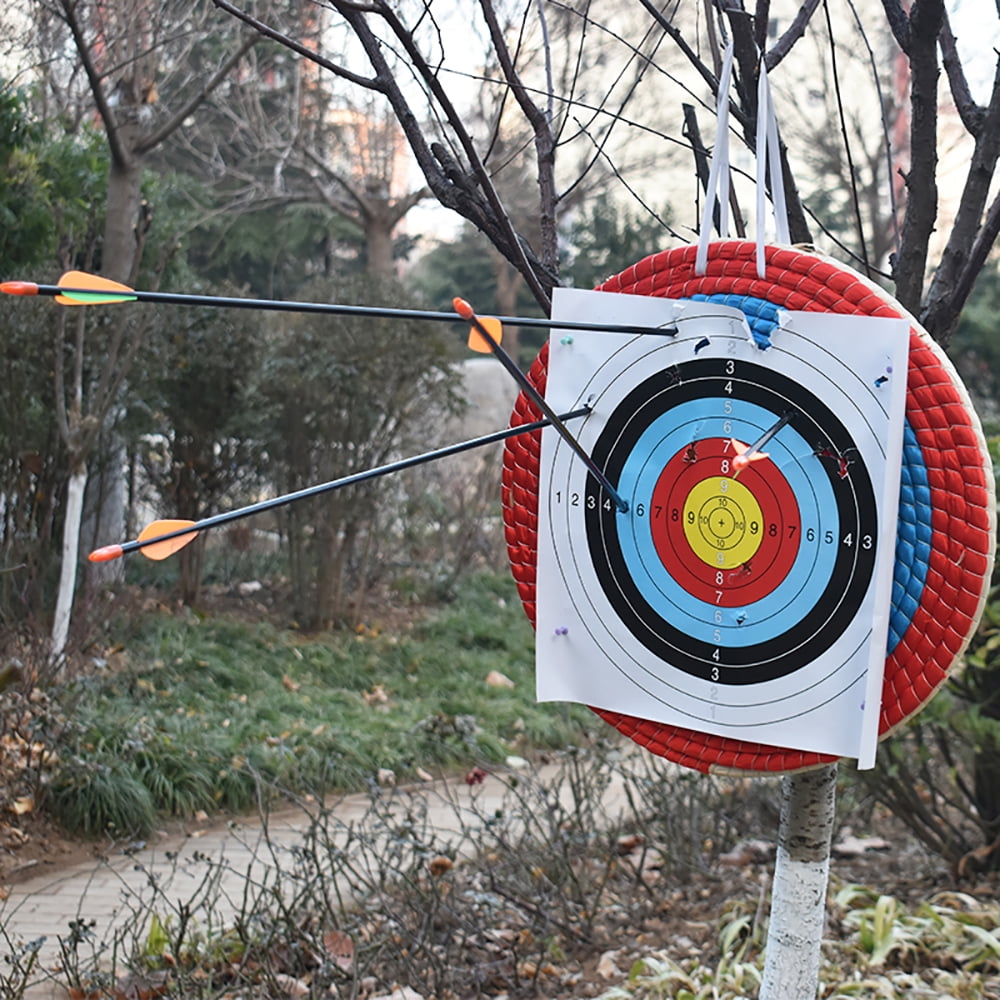 Outdoor Recurve Bow and Arrow Set 40 Pounds Adult Professional Hunting Bow and Arrow Shooting Practice Arrow Set Accessories
