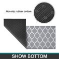 thumbnail image 6 of Gray Geometric Quatrefoil Pattern Kitchen Rugs Sets Of 2,Anti Fatigue Kitchen Mat Rugs Non Slip Washable,Decorative Kitchen Floor Mats for Kitchen,Sink,Laundry,17"x30"+17"x47", 6 of 7