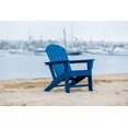 thumbnail image 1 of LuXeo LUX-1518-NAVY Hampton Adirondack Chair, Single, Navy, 1 of 9