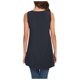 thumbnail image 4 of Camiseta corta sin mangas con cuello en V informal para mujer Pompotops  lopia995898, 4 of 9