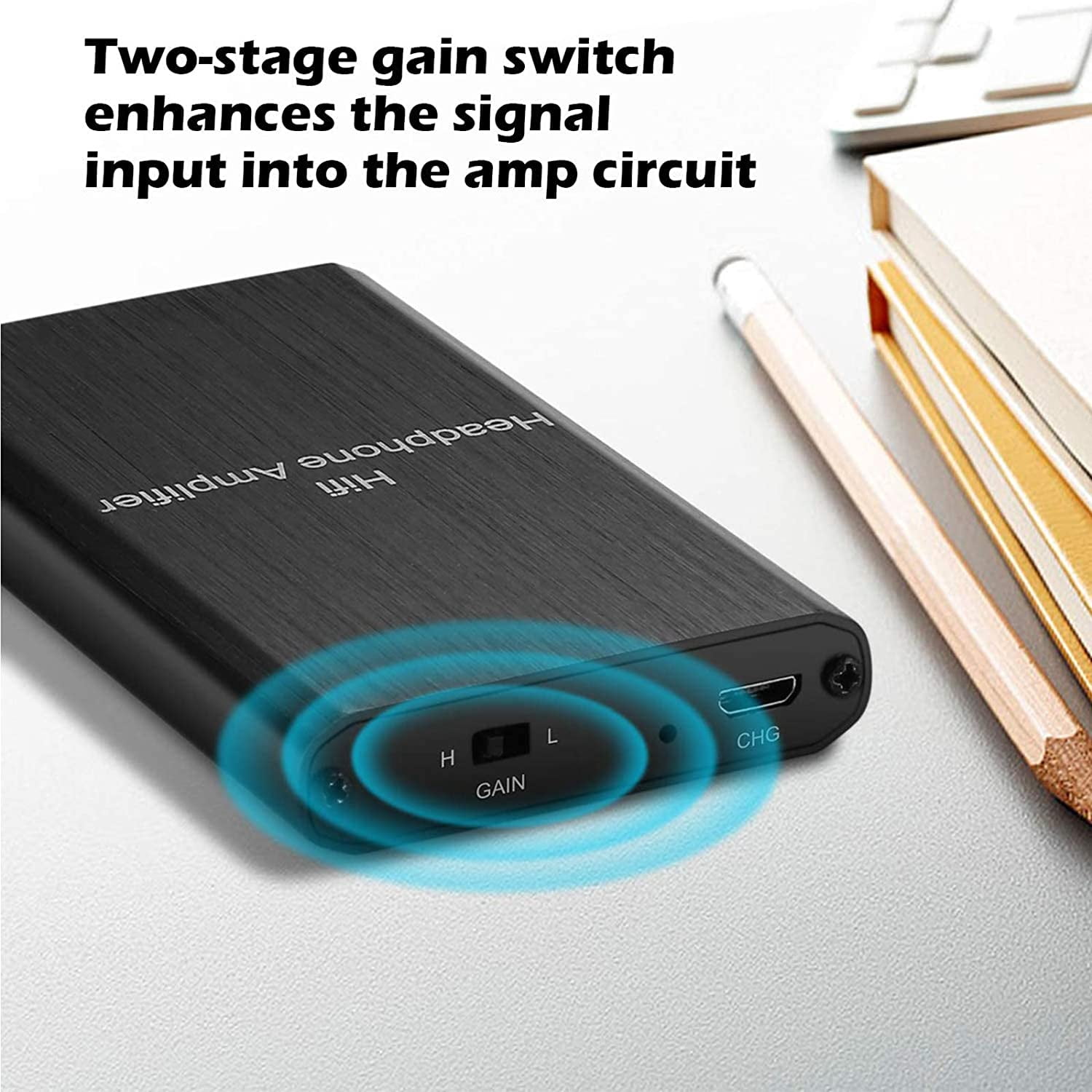 Headphone Amplifier, Portable HiFi 