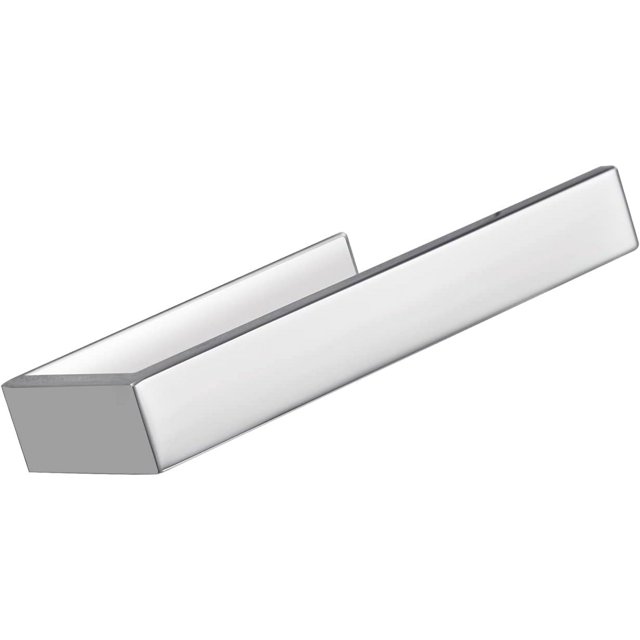 Toallero de aro cromado para baño, toallero de acero inoxidable 304, autoadhesivo, sin perforaciones, para cocina