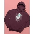 thumbnail image 3 of Abstract Woman Statue Techno Hoodie Women -Image by Shutterstock, Female 3X-Large, 3 of 4