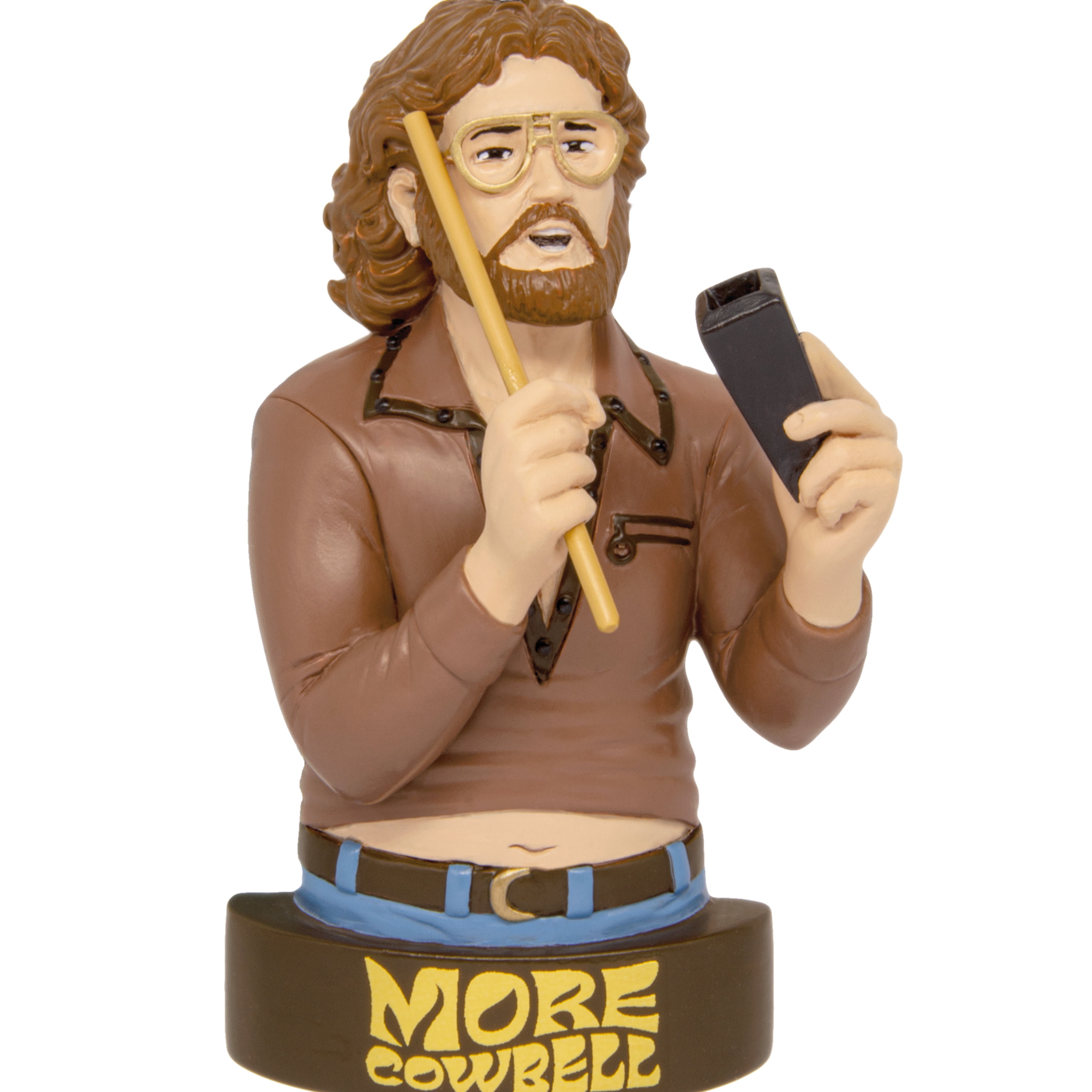 Hallmark Christmas Ornament (Saturday Night Live Cowbell), 1 Count, 1 Count