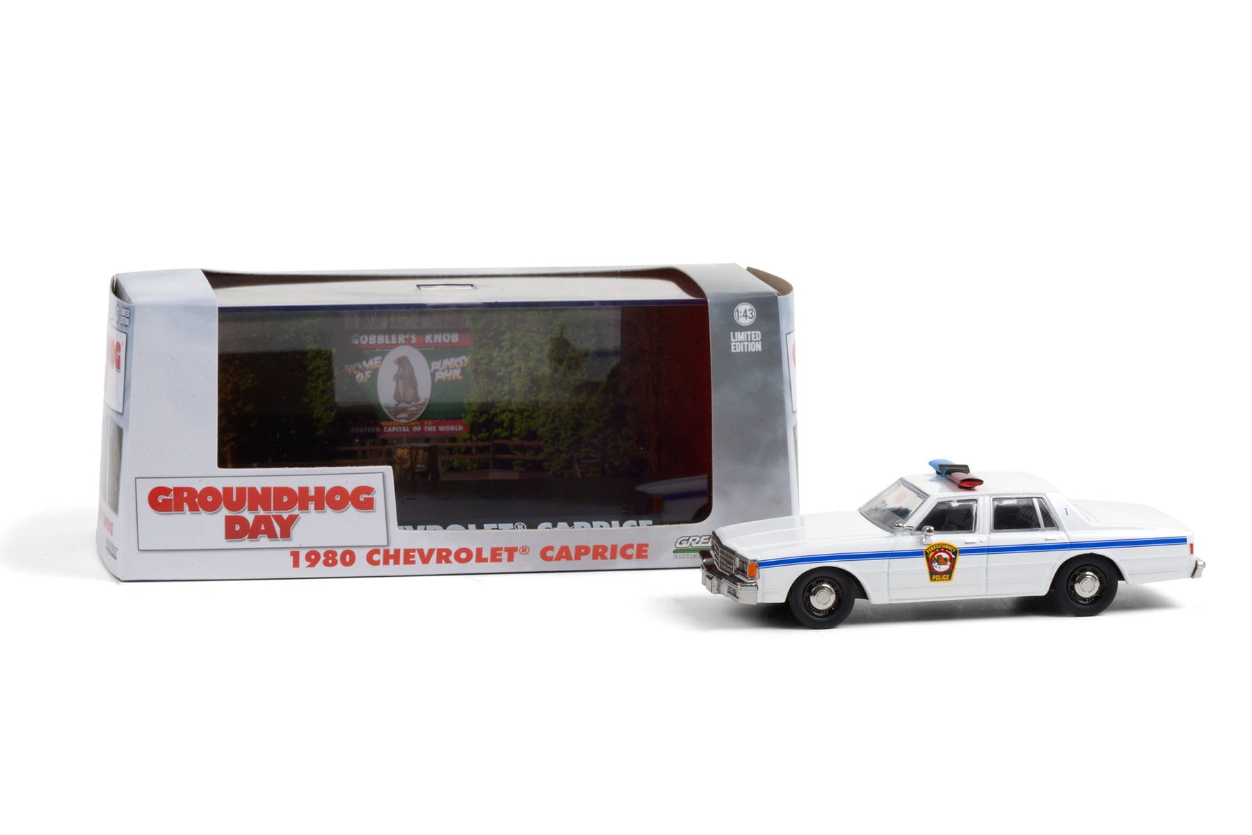 Auto World 1982 Chevy Caprice Police Car Unpainted Body Fits X-Traction & AFX 